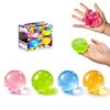 Tyarcox 4 Pcs Coconut Oil Squishy, Shapeable No-Rebound Stress Relief Ball, Formable Sensory Fidget Toy for Study Work & Relaxation, Calming Desk Decor Anxiety Relief Gift