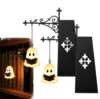TZYNS 2026 New Ghost Bookshelf Lantern, Library Lantern Mini Bookshelf Lamp, Miniature Hanging Lantern, Decorative Bookshelf Lighting, Shelf Decor for Book Lovers, Home, Office & Study 2pack