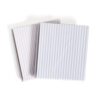 U Brands 2 Pack 1 Inch Clearview Binders, Romantic Vintage, O-Ring, 2 Interior Pockets, Clear View Cover, Holds Letter Size Paper