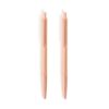 U Brands Avalon Electroplated Rose Gold Gel Pens, Set of 2 with 2 Refills, 0.7mm Medium Point, Smooth Black Ink, Durable Designer Finish