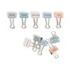U Brands Binder Clips, 10-Count, 1 1/4 Inch Mini Metal Clamps, Task on Hand Binder Clips, Paper Clip Clamps for Home, School, and Business