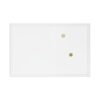 U Brands Farmhouse Magnetic Dry Erase White Board, 30" x 20", Wall Mounted Whiteboard with White Wood Frame, Includes 2 Magnets, Home, Office, Classroom Dry Erase Board