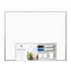 U Brands Magnetic Whiteboard, 16" x 20", Wall Mounted Dry Erase Board with Silver Aluminum Frame, Includes Markers, Magnets, and Eraser, White Board for Home, Office, Classroom