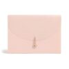 U Brands Premium Plastic Accordion File, 13 Pocket, Letter Size, Blush Pink (3350F04-24)