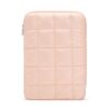 U Brands Quilted Puffer Laptop Pouch, Dusty Rose, 15 x 10.5