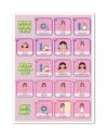 UCGAOIOQ Autism Shower Routine Chart Visual Bath Schedule Poster for Special Needs Home School Classroom Life Skills(Framed,12x18inch(30x45cm))