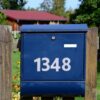 UFURMATE 10Pcs Magnetic Number for Mailbox 3 Inch Reflective Address Number Sign 0-9 House Numbers Magnets for Mailbox, Cabinet, Apartment, House, Office, Hotel Room (Light Grey)