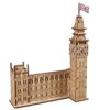 Ugears Big Ben 3D Puzzle, 63-Parts, 7.12-Inch, Brown