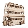 Ugears Knight Bus 3D Puzzle, 268-Parts, 7.7-Inch, Brown