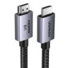 UGREEN 8K HDMI 2.1 Cable 48Gbps 26FT, Ultra High Speed HDMI Cord Aluminum, 4K@240Hz 120Hz 10K 8K@60Hz, HDCP 2.2&2.3, eARC HDR 10 Dolby Compatible with PS5/Blu-ray/Roku TV/Switch 2/Mac mini