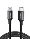 UGREEN USB-C to Lightning Cable 3FT MFi-Certified Supports Power delivery Fast Charging Syncing with Type C PD Charger, Compatible for iPhone Xs Max XR X 8 Plus 8,iPad Pro 12.9,iPad Air 3 10.5 (Black)