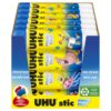UHU Stic Spongebob Magic Blue Glue Stick Bulk Set (24 x 8.2g): 4 Designs