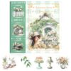 Uideyvi Haruno Theme Sticker Scrapbooking Supplies for Junk Journal, 50 Sheets Washi Stickers - Vintage Journaling Stickers