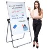 UIFER 36x24 Whiteboard with Stand, Double Sided Magnetic Dry Erase Board