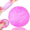UIOIOO Stress Balls for Adults, Textured Squishy Grass Ball Sensory Fidget Toy, Soft Memory Gel Squeeze Ball for Anxiety Relief Hand Exercises, Valentines Day Party Favors(1.8")