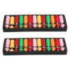 UKCOCO 2pcs Student Abacus: 13 Column Chinese Calculator Abacus - Colorful Math Calculation Tool for School & Home - Plastic Counting Tool for Kids Early Education