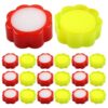 UKCOCO 30pcs Finger Moistener: Sponge for Paperwork Cash Counting - Finger Wetting Tool - Non-Slip Sponge Cup for Office, Bank Document Sorting Counting Filing