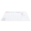 UKCOCO Magnetic Dry Erase Monthly Planner Whiteboard Sticker for Refrigerator with PVC Material Quick Installation No Residue Adhesion Family Kitchen Home Use