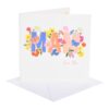 UK Greetings | Mother's Day Card for Mam | Card for Mum, Grandma, Wife | Her, Girls, Women | MAM Flowers Design | With Envelope | 21 x 21 cm