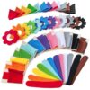 Ulanik Accessories for Peg Dolls Montessori Toys for 1 Year Old