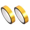 ULDIGI 2 Rolls Gold Decorative Tape for Craft Wrapping and Wall Trim, Peel and Stick Self Adhesive Gold Border Tape, 55 Yards Long, Easy DIY Decoration with Sturdy Pp Material