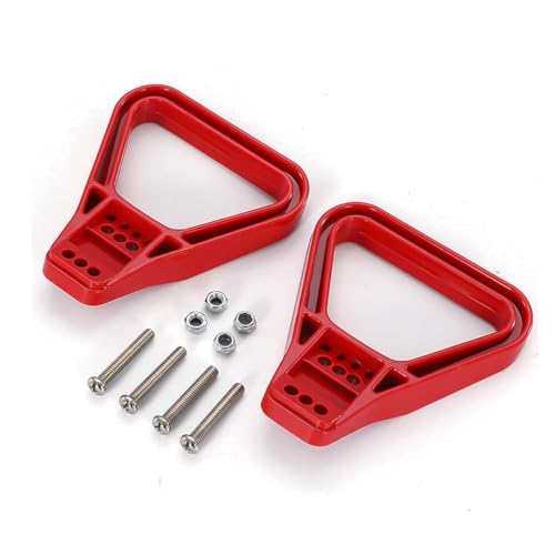 UltAlt 2 Pack 175A Battery Quick Connect Handle Grips Mount Kit 350A Battery Quick Disconnect Handle Puller for Winches Trailers 175A Battery Quick Connectors Winch Jumper Cable Wire Harness Plug