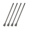 ULTECHNOVO 4pcs Stainless Steel Drinking Straws and Creative Stirrer Set for Chilled Drinks and Milk Shakes, Reusable Cocktail Straws for Parties and Summer Beverages