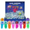 Ultimate Slime Kit–10 Pack Cloud Dough, Crunchy, Butter & Jelly Mini Slimes, Non-Sticky & Scented, Kawaii Mix-Ins & Blind-Bag Charm, Sensory Party Favors & ASMR Gifts for Girls & Boys Ages 5–12, MOOZ