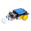 Ultrasonic Ranging Obstacle Avoidance DIY Car Kit, MiOYOOW Smart Car Electronics Projects for 15+ Years Old, Beginners Soldering Practice Kit for Home and School Learning