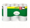 Ultra Strong Paper Towels, 6 Triple Rolls, 2-Ply Highly Absorbent Heavy-Duty Paper Towels for Kitchen, Cleaning, Spills & Everyday Household Use