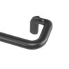 Umbra Twilight Single Curtain Rod 66-120", Black - Adjustable Wrap Around Drapery Rod with Brackets, Blackout Curtain Rod for Windows & Layered Curtains