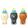 Uncle Bubble No Spill Bubbles - 3 Bear Friends Set for Toddlers & Kids