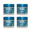 Uncle Harry’s Natural Products Bliss Mint Toothpaste 4 Pack (3 oz) – Alkalizing Mineral Tooth Powder, Fluoride-Free Natural Oral Care, Fresh Breath, Supports Healthy Teeth & Gums, Herbal Formula