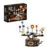 UNCLE PLANK Solar System Building Set, STEM Space Kit with Rotating Planets