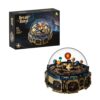 UNCLE PLANK Space Music Box Building Set with Lights, Solar System Galaxy Model Kit, Rotating Planet Mechanical Blocks, Creative Solar SystemToy Gift for Boys Girls 8-14 and Adults