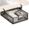 Under Desk Drawer Slide Out Slide-Out No Drilling Organizer Box