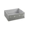 Under the Bed Zippered Closet Storage Bin Set, 66 x 53 cm