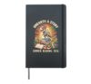 Unearth a Story Summer Library Reading 2026 Dino skeleton Hardcover Journal, Black