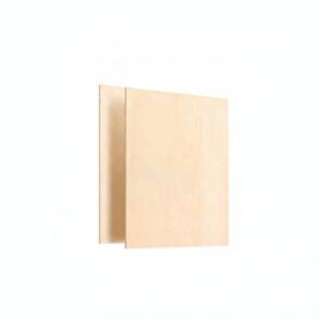 Unfinished Basswood Carving Board for Woodblock Printing, 8.3 x 5.8 Inch Relief Art Block, 4mm Thick Smooth Craft Wood Sheet