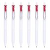 Uni-Ball one Retractable Gel Pens, Medium Point (0.7mm),Baked Apple Ink, 6 Pens