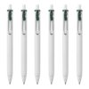 Uni-Ball one Retractable Gel Pens, Medium Point (0.7mm),Gyokuro Ink, 6 Pens