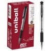 uniball™ 207 Impact Gel Pens, Bold Point (1.0mm), Blue, 12 Pack