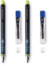 uniball Kuru Toga Mechanical Pencil Starter Kit,0.7mm HB#2,(Pack of 2)