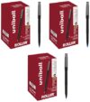 Uniball Roller Rollerball Pens, Micro Point (0.5mm), Blue, (Pack of 216)