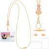Uniclife Teacher Lanyard with ID Holder, Badge Lanyards for Women