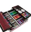 Unicorn Art Supplies Kit, 145 Colors Drawing Painting Set, Portable Case