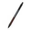 Uni Kuru Toga Wood, 0.5mm Mechanical Pencil, Auto Lead Rotation, Wooden Grip and Metal Body, Steel Grey (M5KW1P.23)