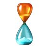 Unique Sand Clock Timer for Cooking Classroom Game Fashion Design 3 Options Two-Color Combination Hourglasses Timer