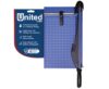 United Office Products T14PA Professional Guillotine Paper Trimmer, Sturdy Steel Base, 14" Cut Length, 40 Sheet Capacity, Self-Sharpening Blade, Precision Paper Cutter for Office, School & Crafts