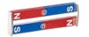 United Scientific™ Alnico Bar Magnets, 3" Long, Pair, Blue/Red